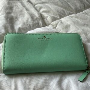 Kate Spade Mint Green Wallet